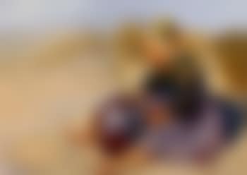 Child in the dunes, Brittany (preview)