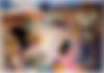 Vegetable sellers on the beach (preview)