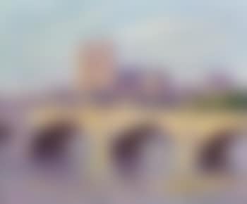 Orleans, vue du pont Georges V et de la Cathedrale Saint Croix (preview)
