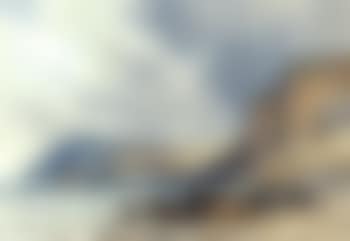 Figures sheltering on the beach (preview)