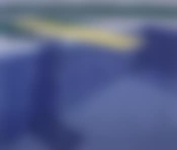 Diving board with still water on blue paper (preview)