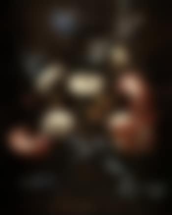 Bouquet de fleurs retenu par un noeud bleu (preview)