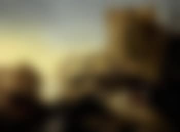 Italianate mountain landscape with a shepherd and shepherdess resting (preview)