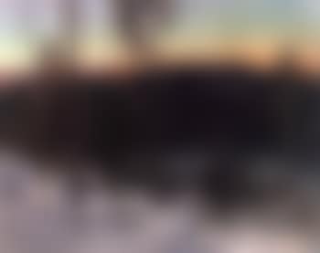 Winter landscape, evening (preview)