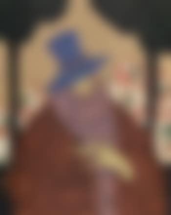 Woman with blue hat (preview)