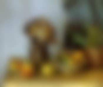 Still life with bouquet and cactus (preview)