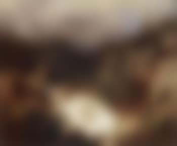 Landscape with house by waterfall (preview)