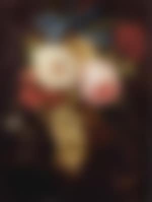 Still life of flowers and fruit (preview)