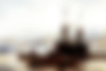 Shipping on the river Thames, with London Bridge beyond (preview)