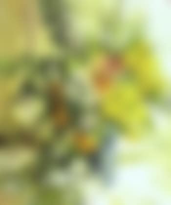 Still life of flowers in a blue vase (preview)