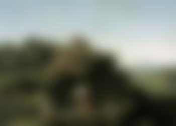 Nymphs bathing and a washerwoman near ruins in a southern landscape (preview)