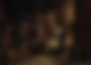 Domestic interior with family eating and drinking (preview)