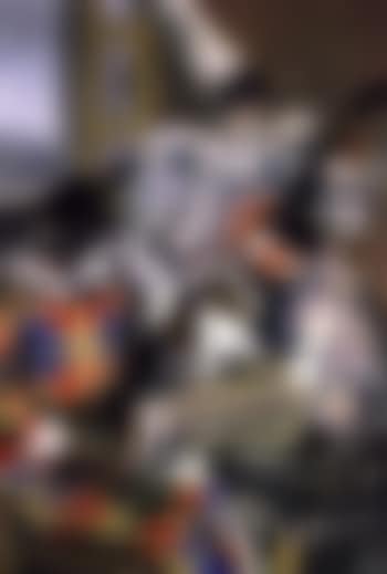 Arlequin and Pulcinella in a room (preview)