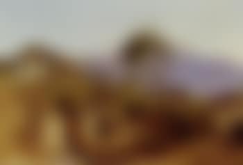 View from Tyrol with houses built on slopes, mountains in background (preview)