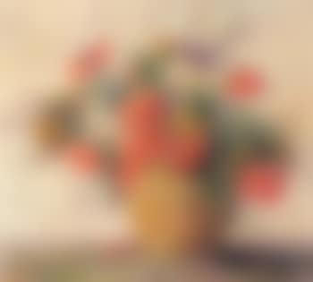 Summer flowers in dark yellow vase (preview)