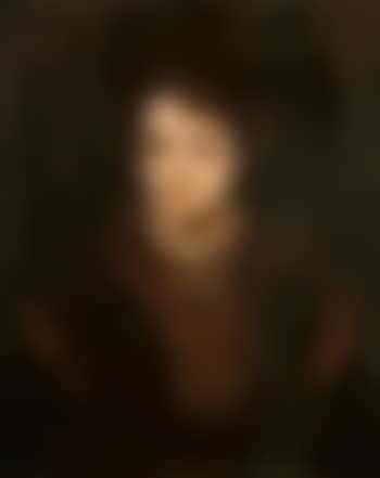 Portrait of a lady in a black hat and fur trimmed coat (preview)