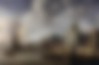 Mediterranean harbour scene with a Dutch man-o-war (preview)