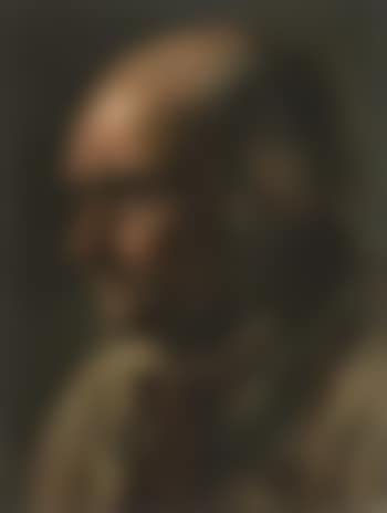 Portrait study of an old man seen in profile (preview)