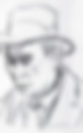 Portrait of a man in a fedora (preview)