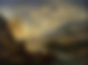 Extensive Rhine landscape with boats (preview)