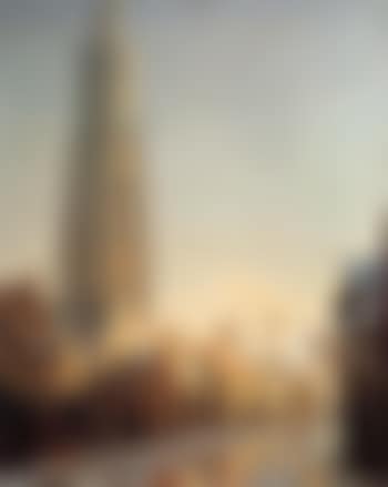 View of town of Amersfoort in winter (preview)