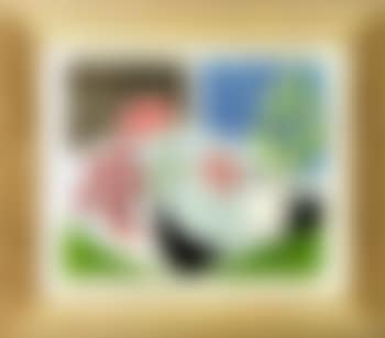 Red flowers and green leaves, separate (preview)