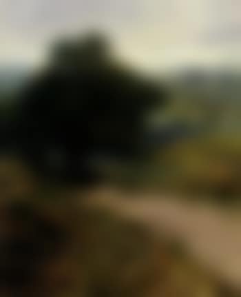 Country lane with distant figures (preview)
