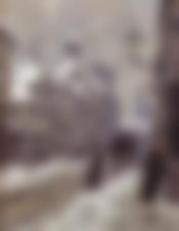 Street scene in winter, Copenhagen (preview)