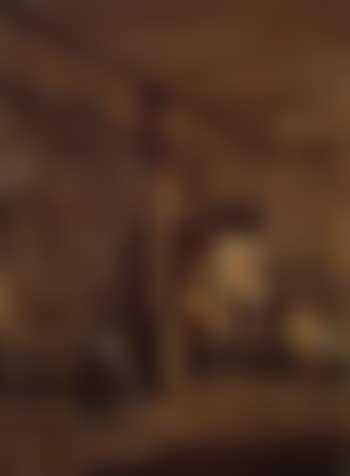 Architectural capriccio with figures before an open door (preview)
