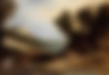 Italianate landscape with a hawking party approaching a villa (preview)