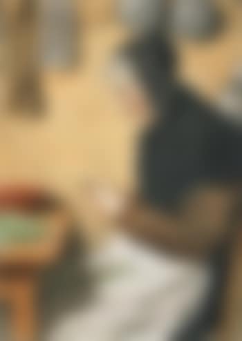 Grandmother preparing beans (preview)