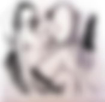 Nude and mirror, black variation no 2 (preview)