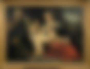 Sacred family with angels (preview)