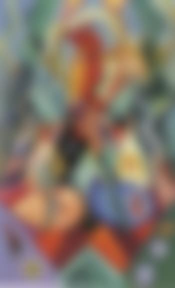 Poultry among ill weeds that grow apace - cubist composition (preview)