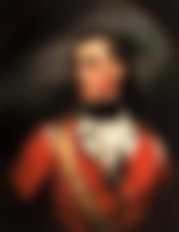 Portrait of Lieutenant George Dyer wearing 1768 uniform of the Corps of Marines (preview)