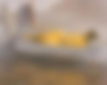 Young lady on a bed (preview)