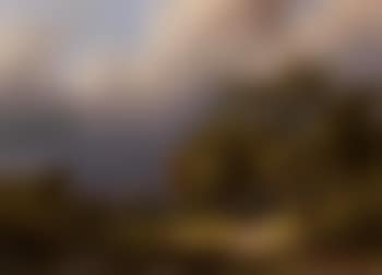 Travellers on a sandy track in a storm (preview)