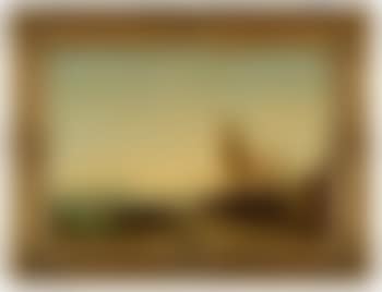 Venetian scene with fishermen (preview)