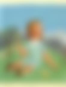 Girl in summer landscape (preview)