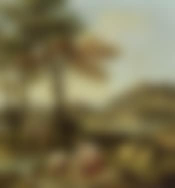 Italianate landscape with figures washing in a river (preview)
