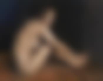 Seated female nude (preview)