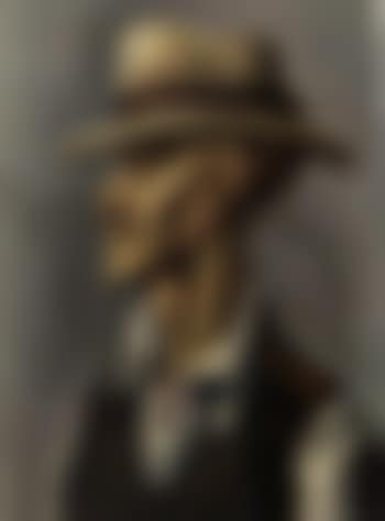 Profile of an old man (preview)