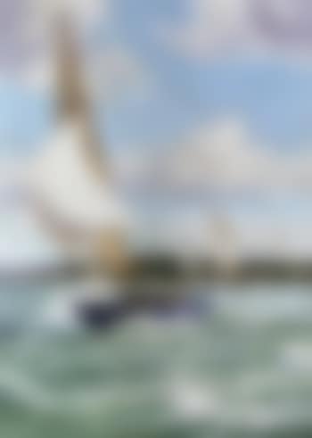 HRH Prince Philip, Duke of Edinburgh's dragon class yacht Bluebittle off Cowes (preview)