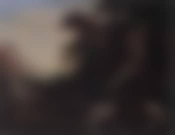 Landscape with stream and memorial (preview)