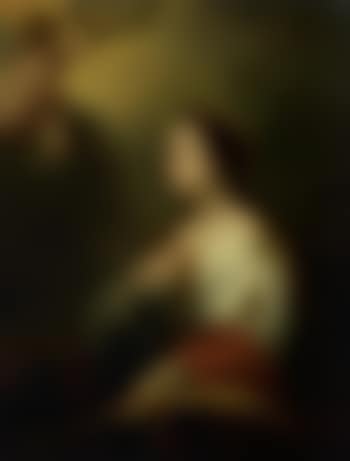 Female saint with palm leaf (preview)