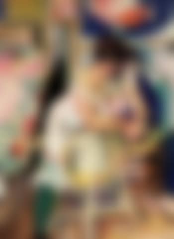 Corner of studio with model (preview)