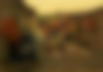 La rue des teinturiers a Marrakech (preview)