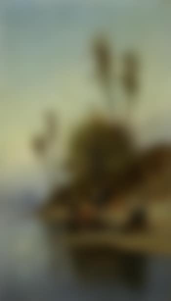 Egyptian woman at water hole on the Nile (preview)