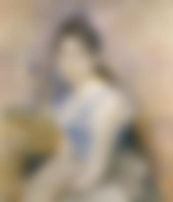 Jeune fille au corset bleu (preview)