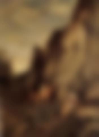 Arab horsemen in gorge (preview)